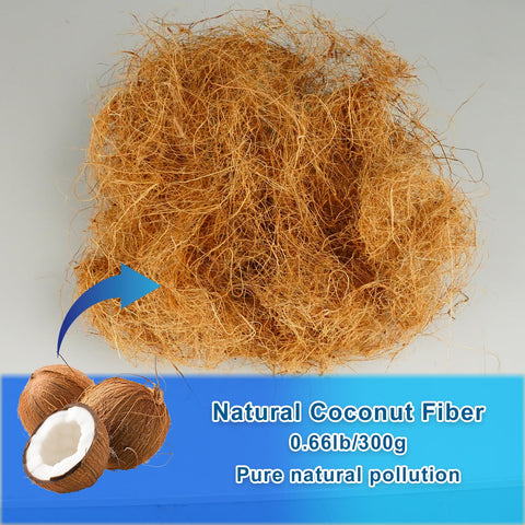 KFAREJGOAE breathable coconut fiber helps retain moisture without soggy moss