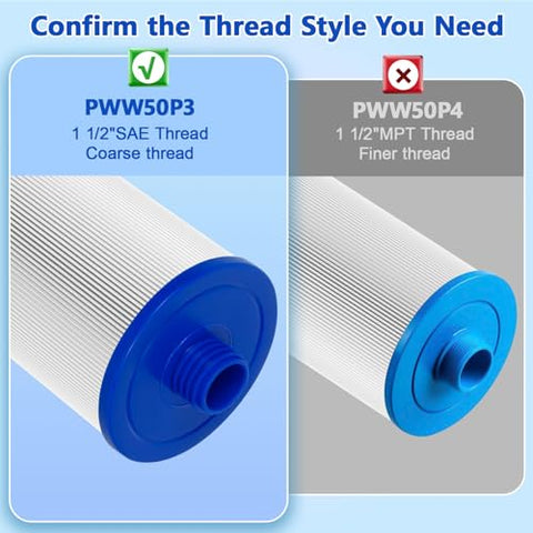 KGC 6CH-940 spa filter trilobal fabric improves impurity capture.