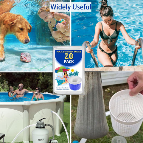 KGC reusable socks extend filter life and save replacement costs