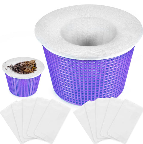 Kgihope 30-pack skimmer socks with ultra-fine mesh filter debris before it reaches the pump