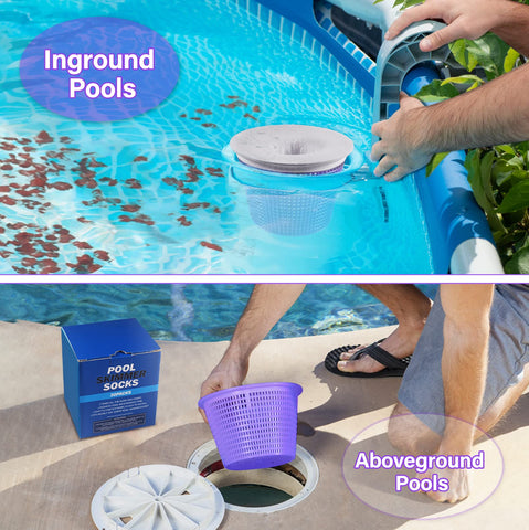 Kgihope sock traps leaves and pollen in water for clearer surfaces