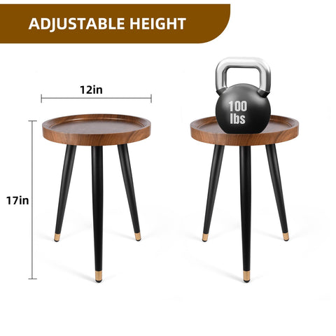 KGPLOME easy-assembly three-leg design screws in quickly without tools.