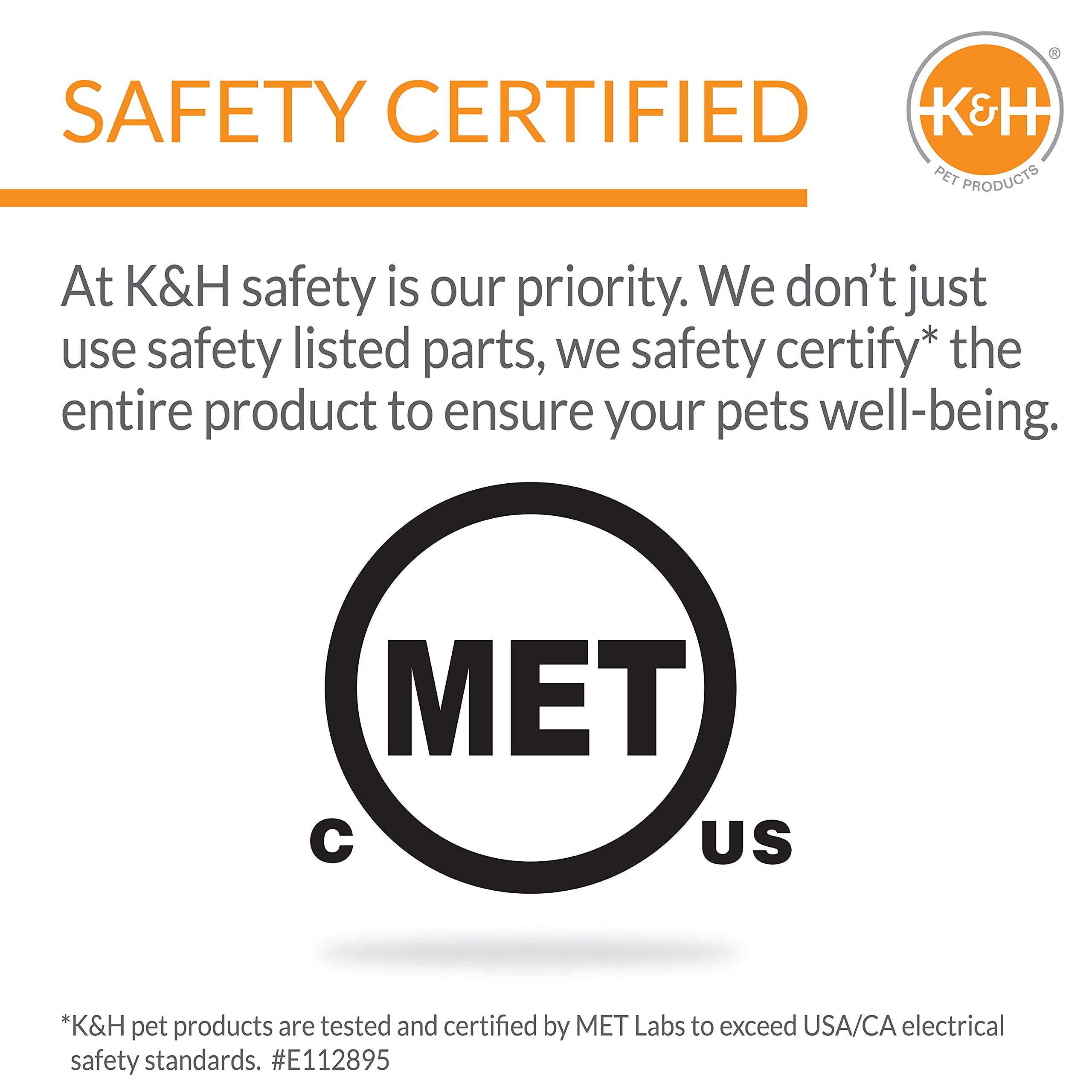 K&H Pet Products trusted design from over two decades of pet product experience