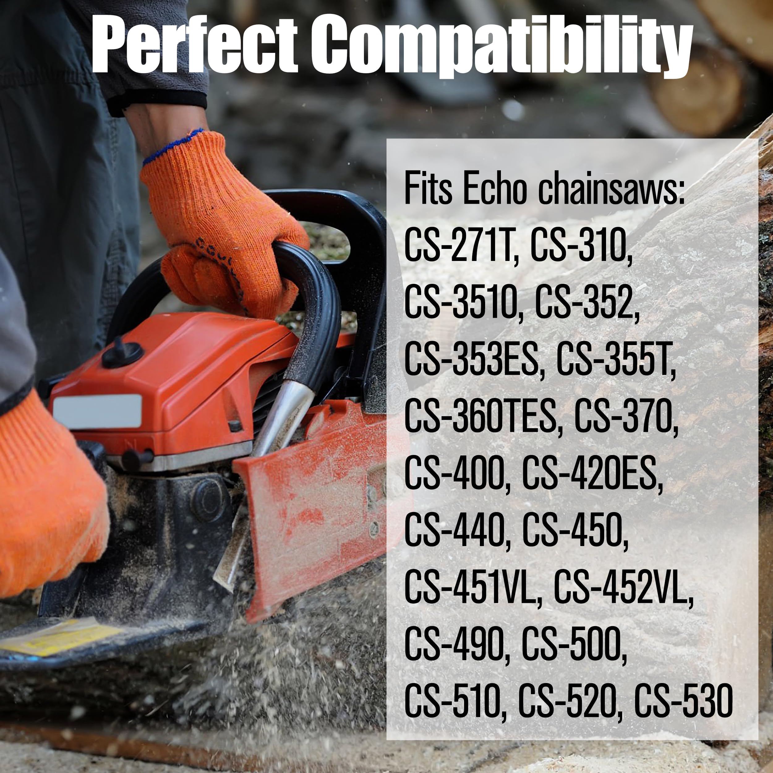 KH866 bar nuts for Echo CS370 ensure quick setup and reliable bar retention.