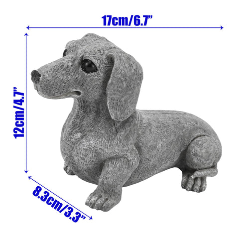 KH866 dog lover outdoor sculpture adds warm curb appeal to entrances.