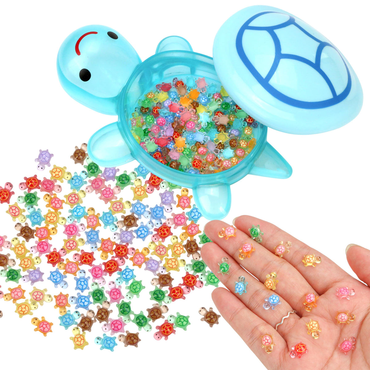 KH866 glow-turtle large-compartment for hidden storage
