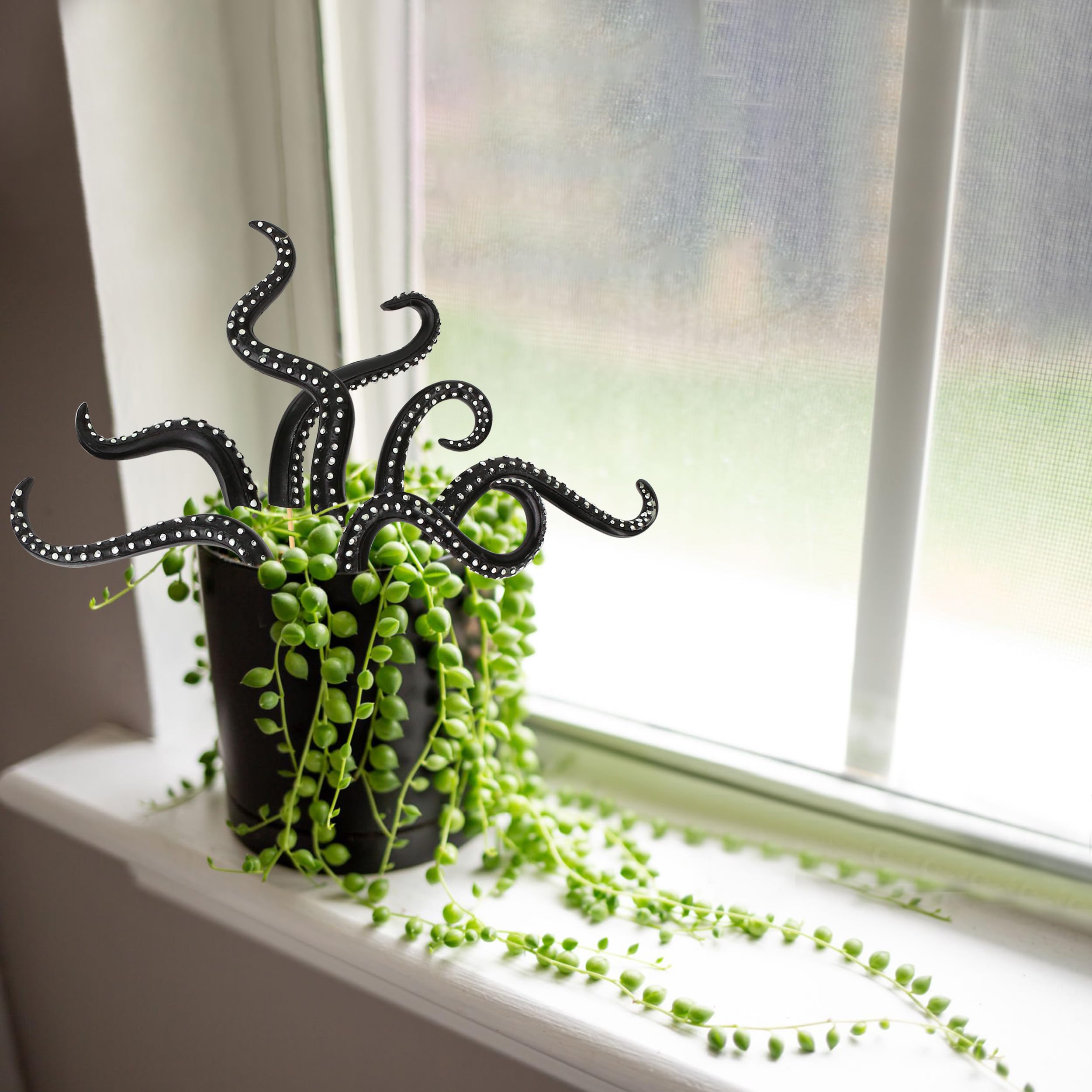 KH866 halloween outdoor decor adds fun to porch balcony or windowsill