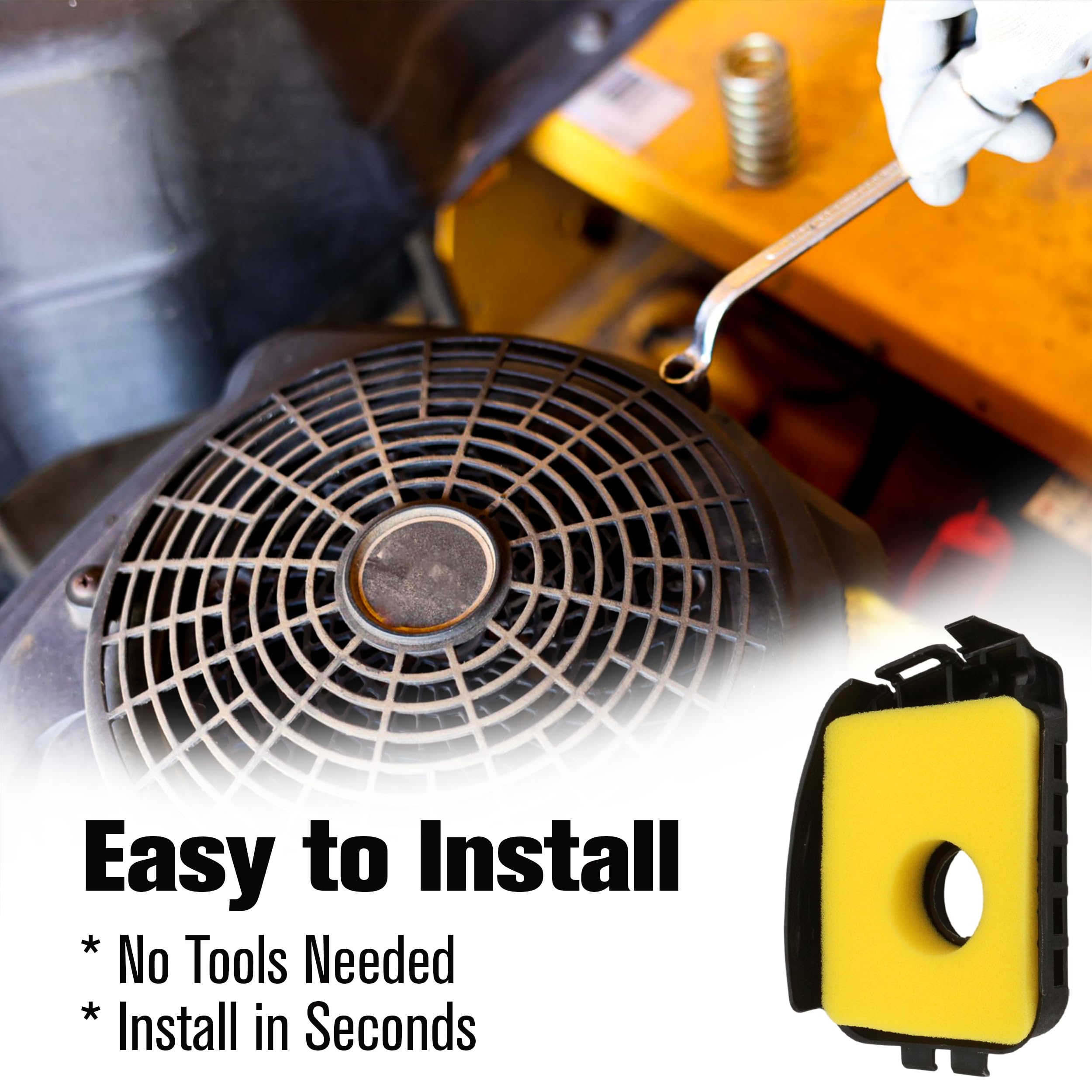 KH866 tool-free installation enables quick replacements.