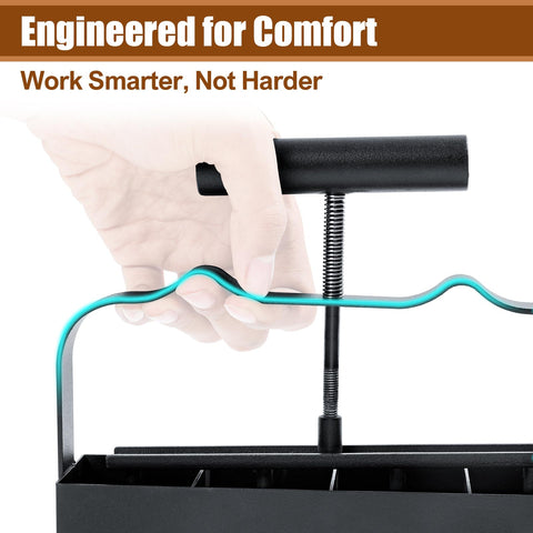 KHAMAL Soil Blocker ErgoGrip handle reduces effort during planting