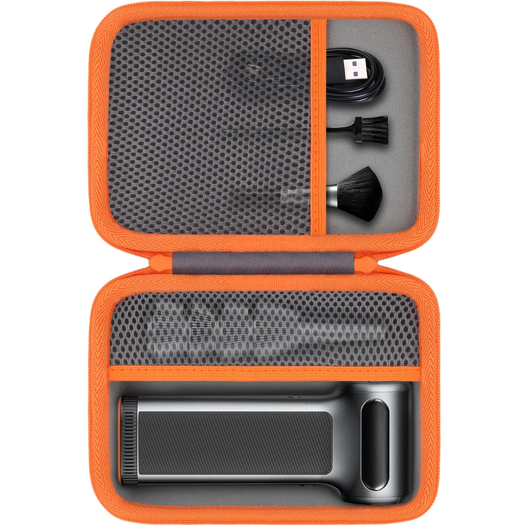 Khanka hard case exterior for WolfBox MF200 protects gear during travel.