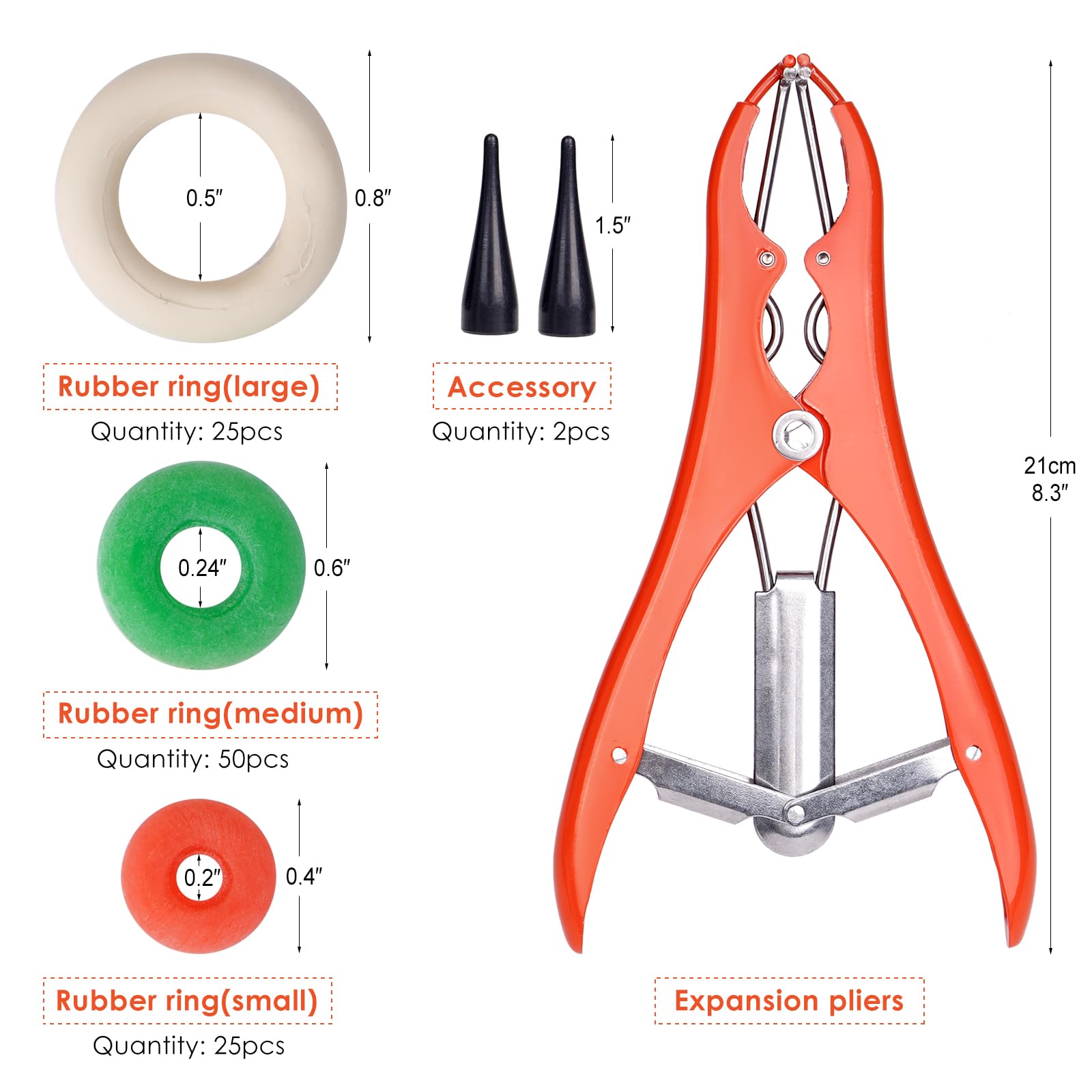 KHEARPSL goat banding kit mounting tool for fast setup