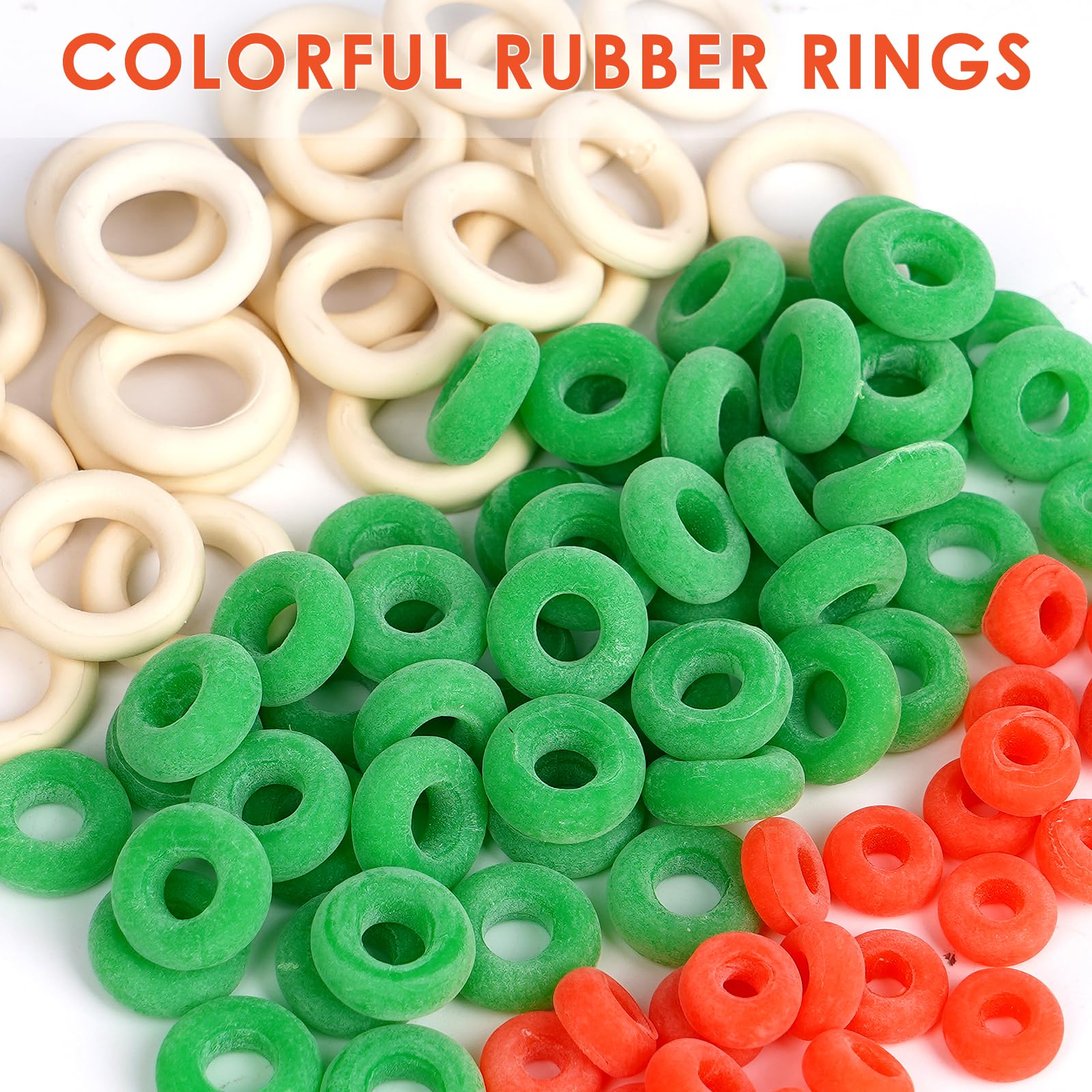 KHEARPSL goat banding kit rubber rings large for larger animals