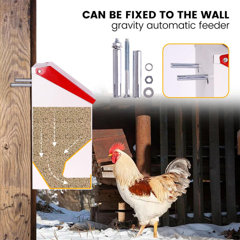 KHEARPSL no-waste design reduces spilled feed and mess.