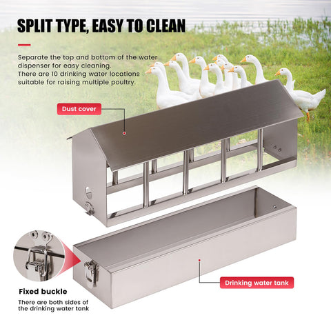 KHEARPSL Stainless-steel construction emphasizes strength, corrosion resistance, and long service life.