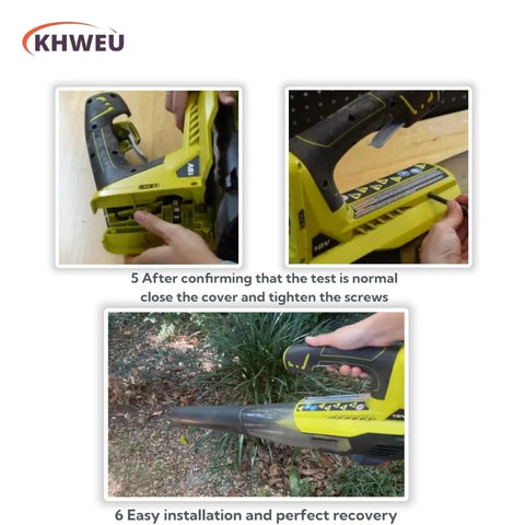 KHWEU assembled replacement part on workbench—ready for quick DIY installation.