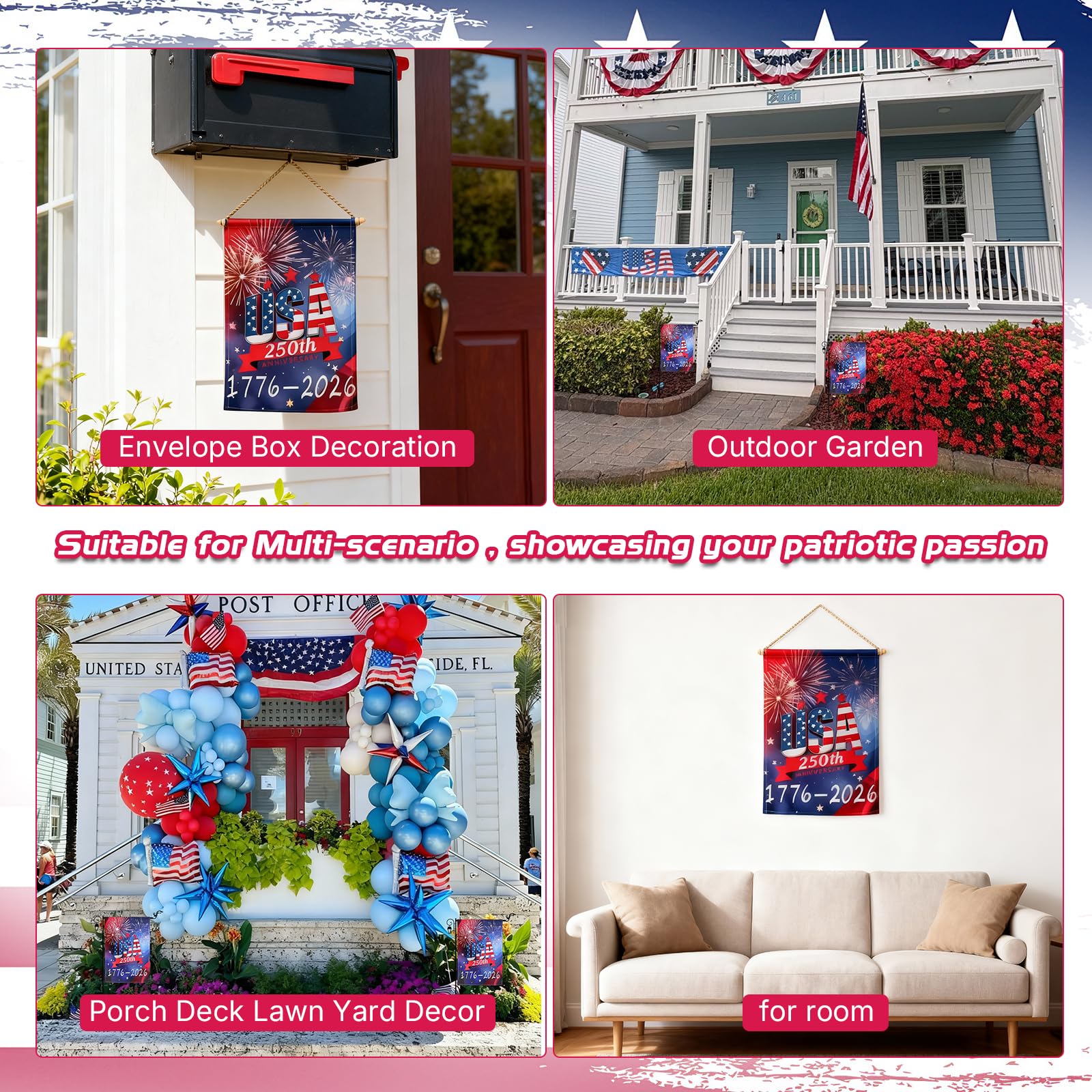 KHYPIKN patriotic décor for classrooms and offices.