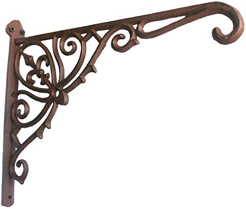 KiaoTime vintage-distressed bracket suits decks, fences, and walls gracefully.