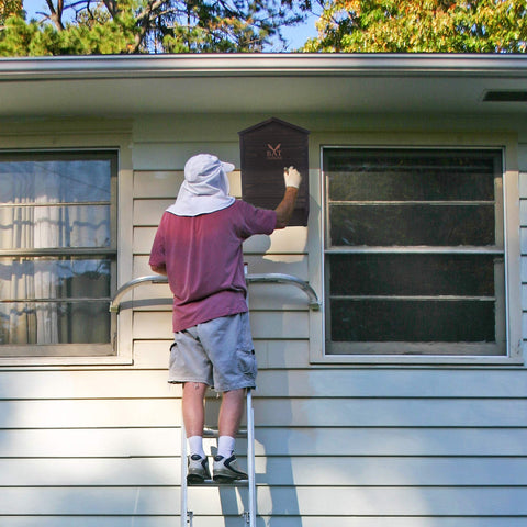 KIBAGA bat house helps reduce mosquitoes with natural bat predation