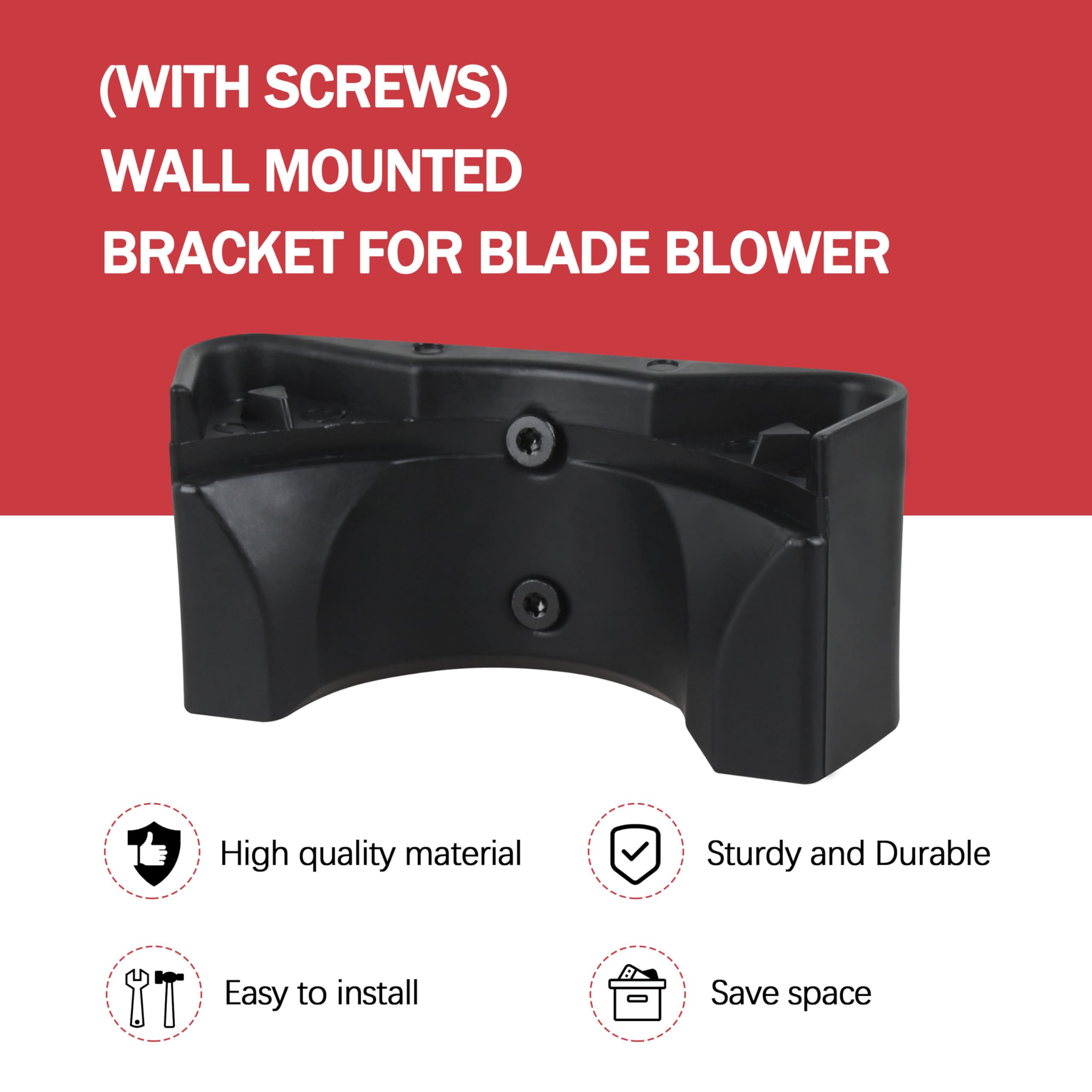 KIBOVAMO screws included for fast, secure mounting of the M18 bracket.