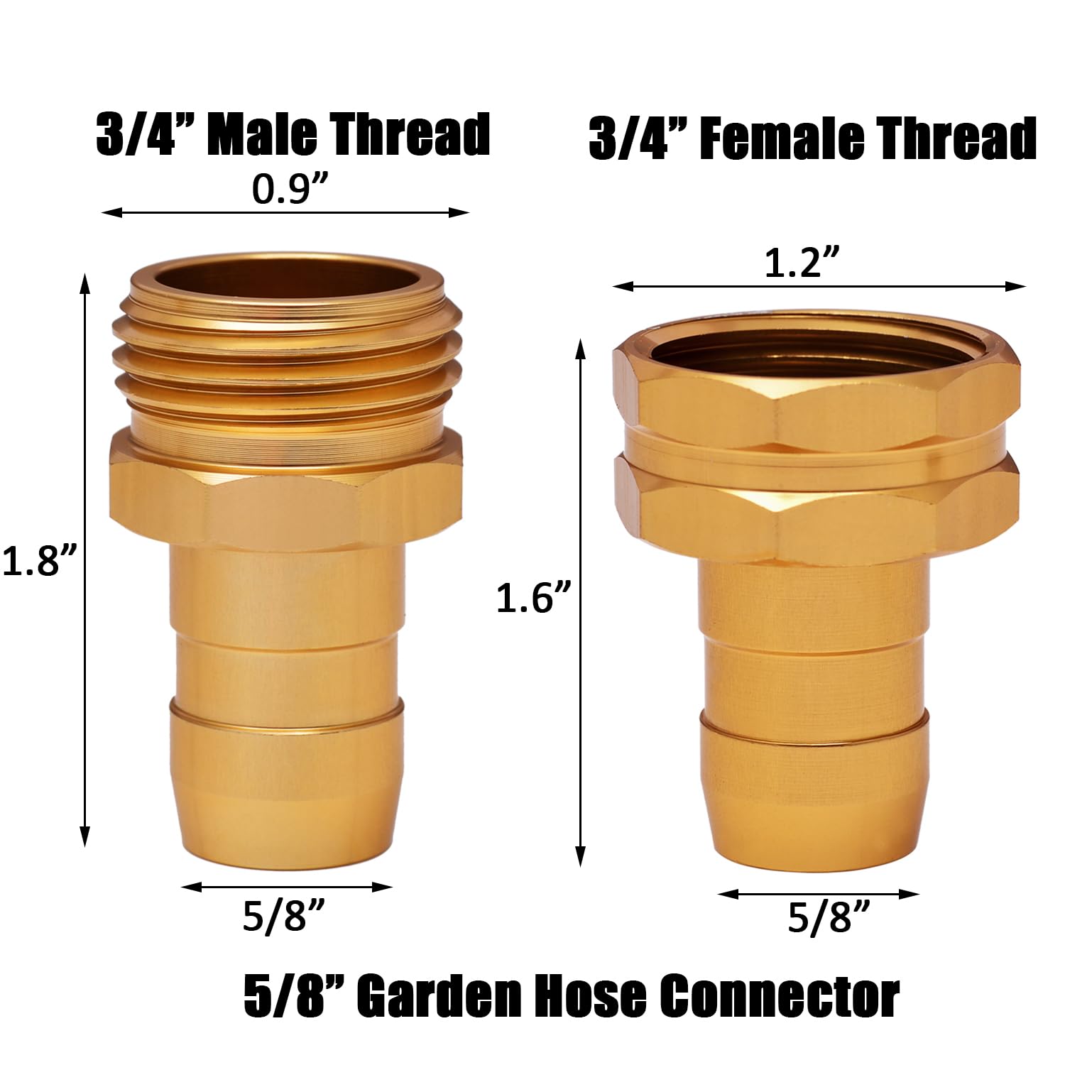 Kichwit hose repair kit assembly shows simple, toolbox-free fixes.