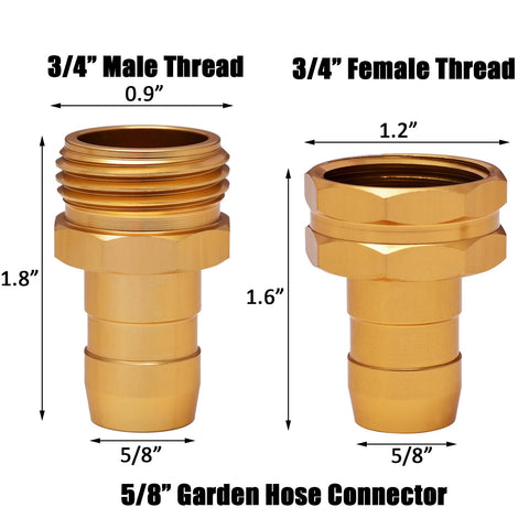Kichwit hose repair kit assembly shows simple, toolbox-free fixes.