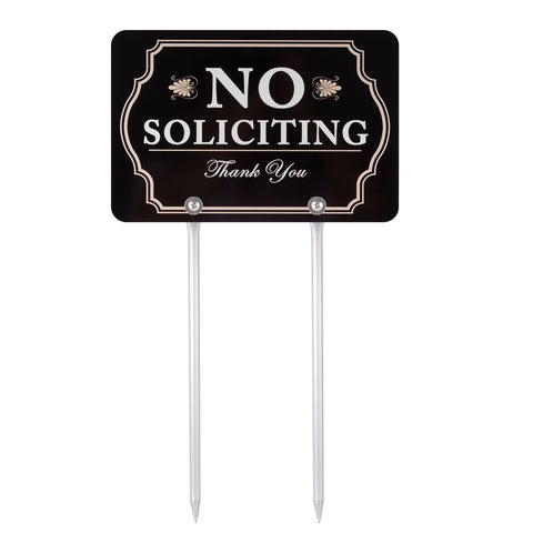 Kichwit two stakes included ensures sturdy yard display