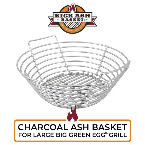 Kick Ash Basket stainless steel closeup highlights durable construction and corrosion resistance