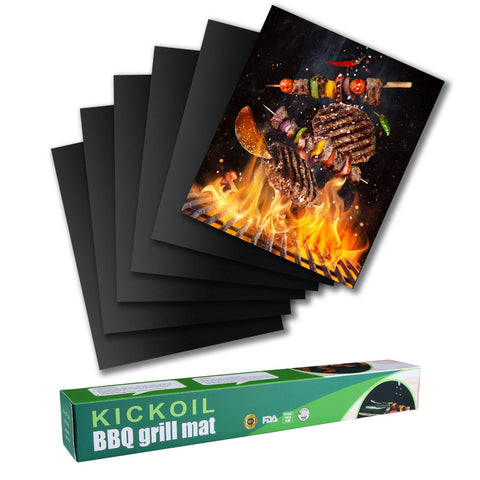 Durable KICKOIL mats rated for 3000+ uses with proper care