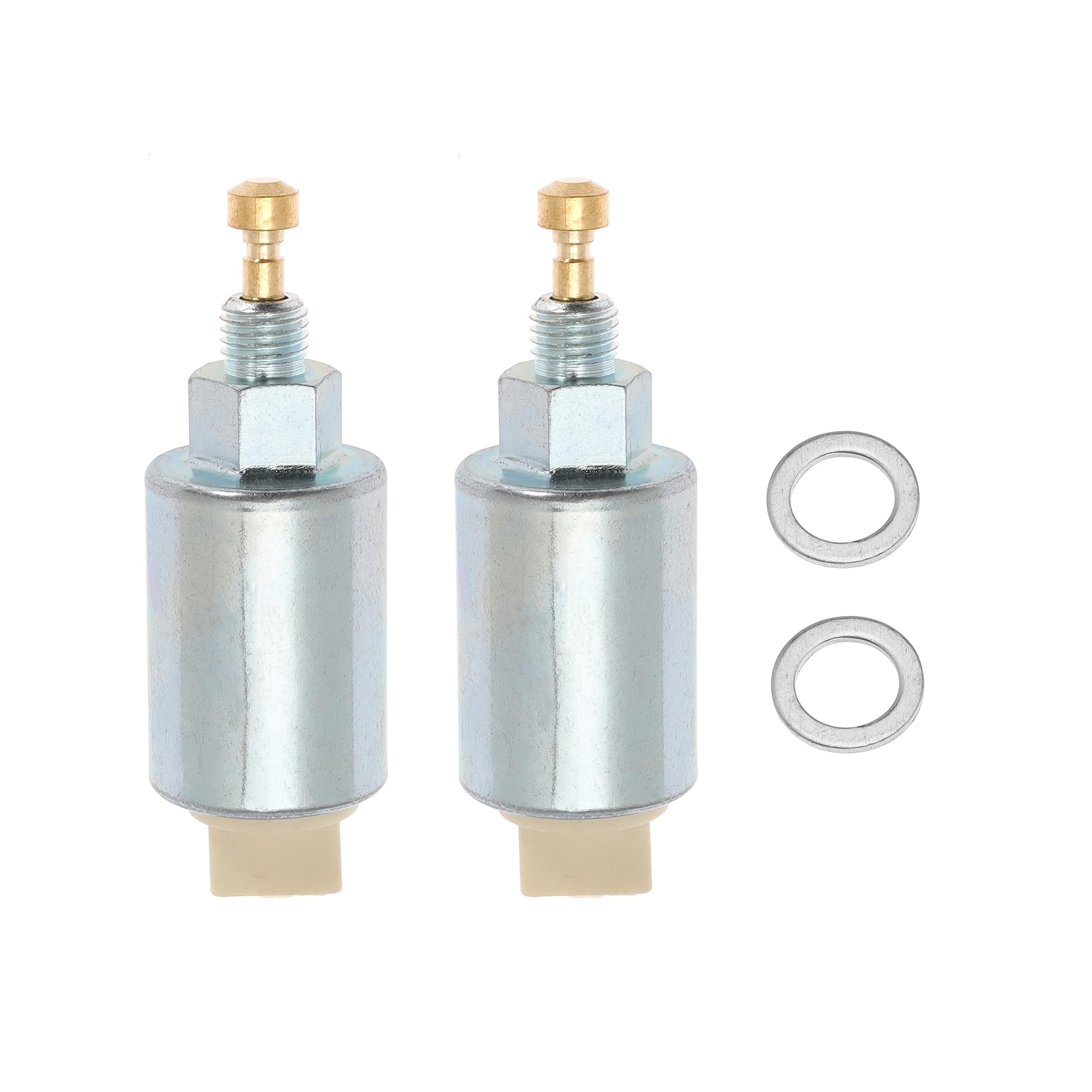 Kicofyee solenoid on-mower assembly image for quick replacement.