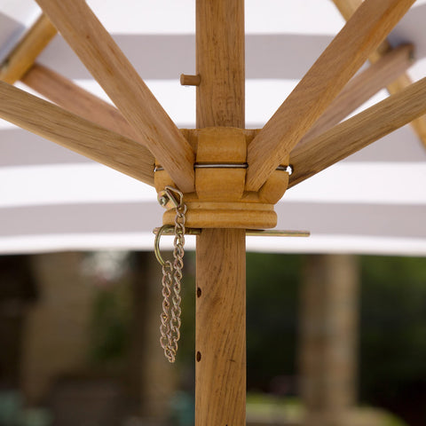 KidKraft honey wood detail highlights durable, appealing outdoor material.