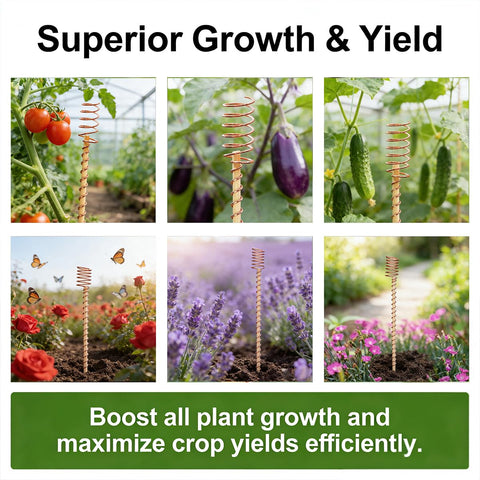 Kidpet flower bed support antenna aids ornamental beds with tidy, reusable stakes.