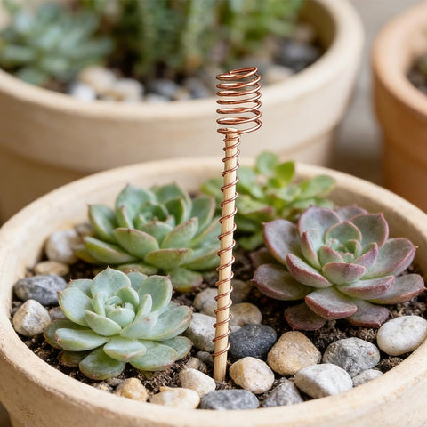 Kidpet outdoor crop stakes in field support diverse plants while offering simplified garden management.