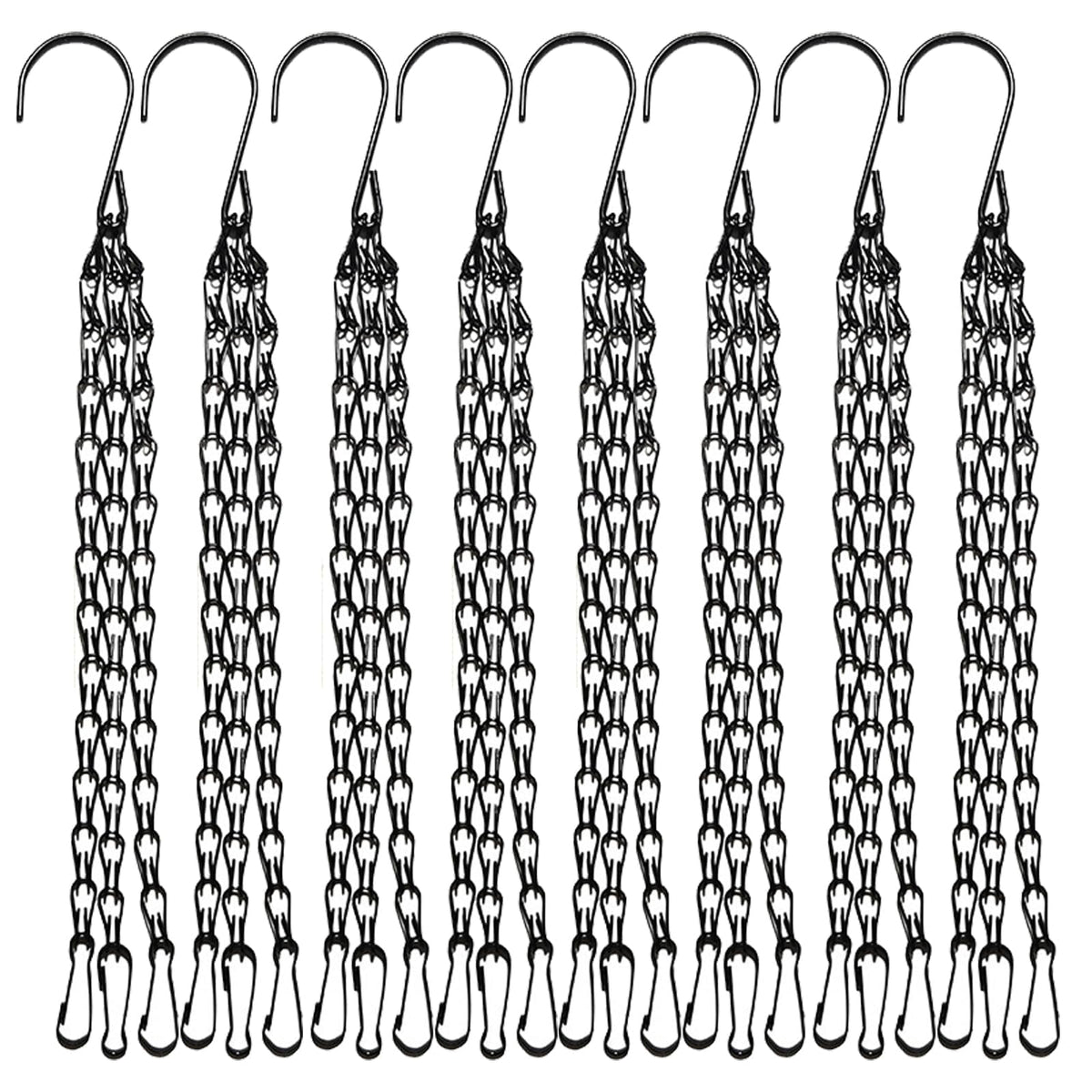 KIDYBELL 8-pack hanging chains shown for versatile indoor and outdoor use.