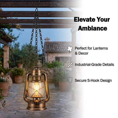 Chained setup suitable for indoor patios and outdoor garden spaces by KIDYBELL.