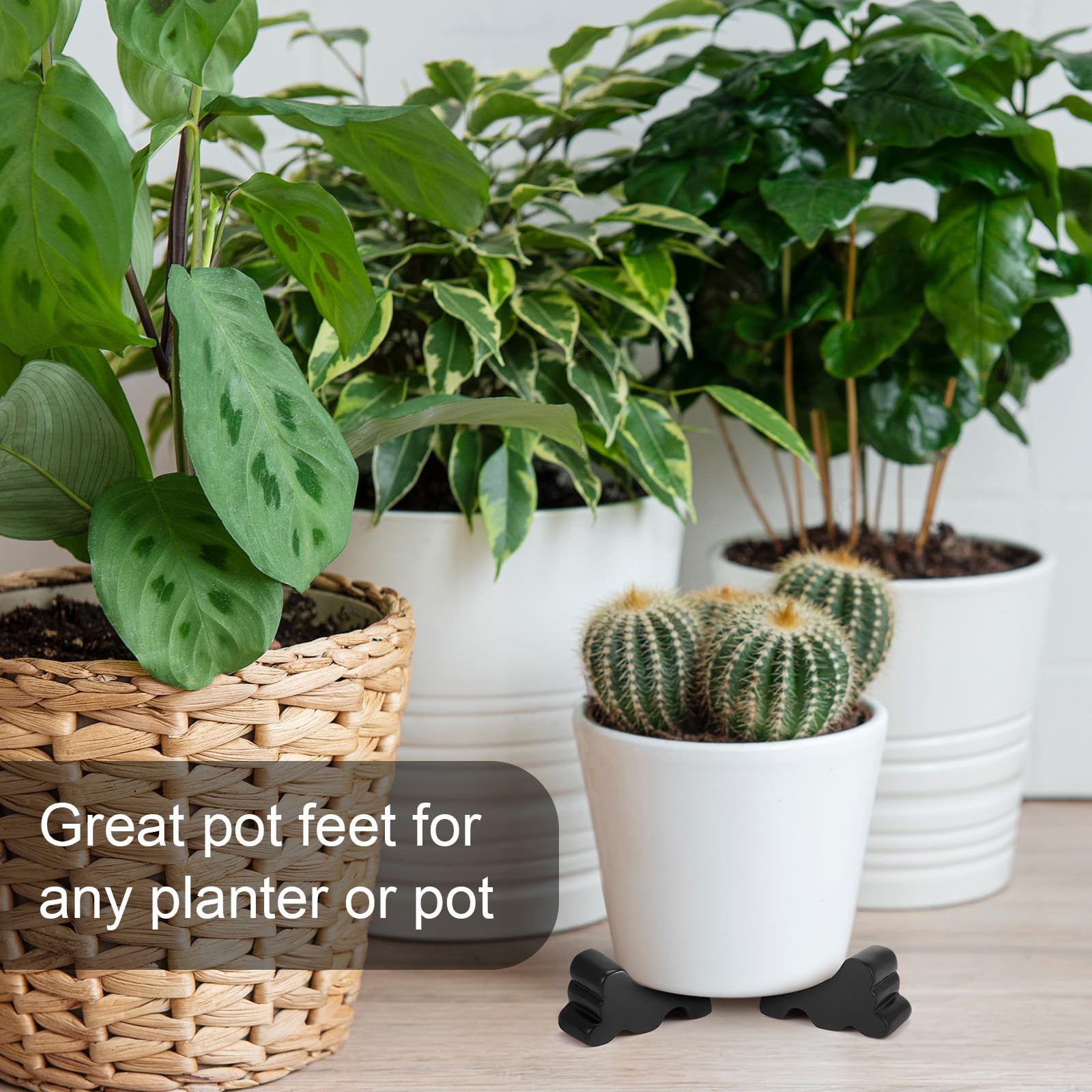 Kigeli frost-proof pot elevators ideal for 14-20 inch planters.