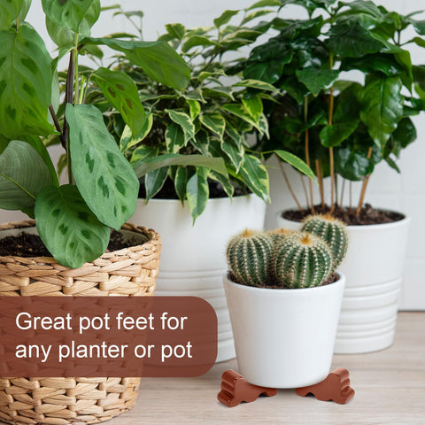 Kigeli six-pack pot feet ready for planter support