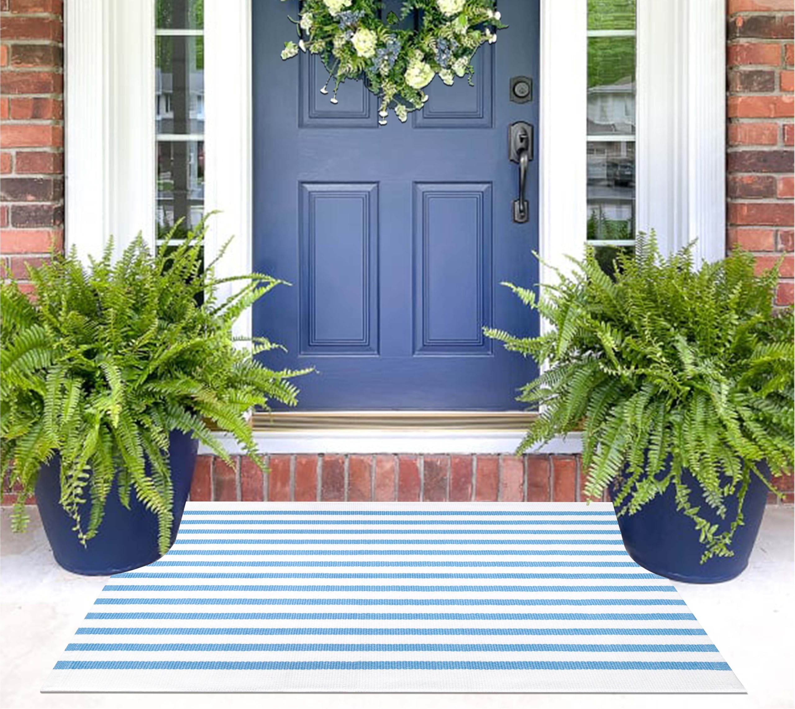KIhipIoe multi-use doormat ideal for entryway, bedroom, or kitchen spaces