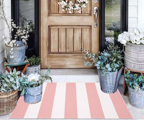 Striped pattern by KIhipIoe enhances modern, Nordic, or farmhouse interiors