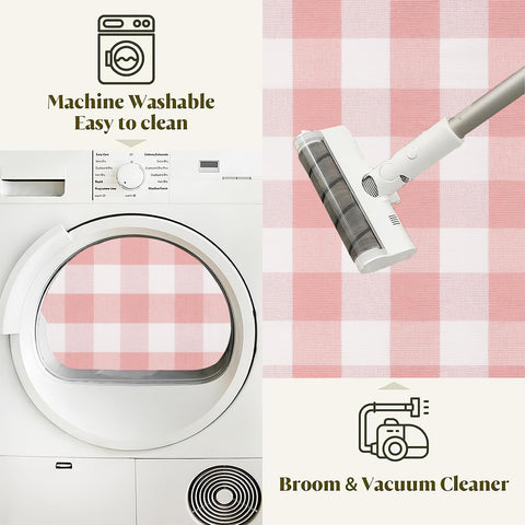 KIhipIoe washable outdoor rug stays bright after machine washing
