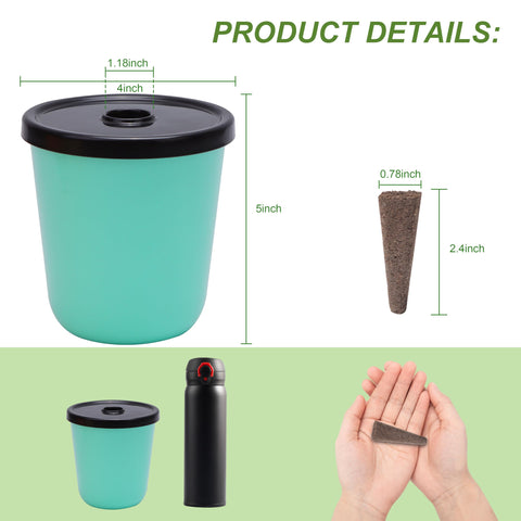 Kiicii durable PP plastic planters designed for indoor or outdoor use.