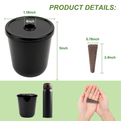Kiicii seed placement in sponges simplifies starting herbs