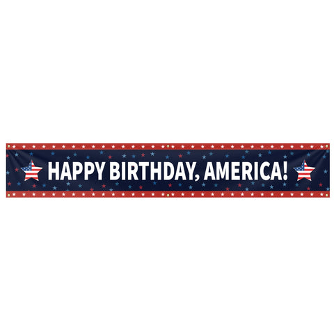 KIIPOAPAU patriotic design with red, white, and blue stars for yard decor