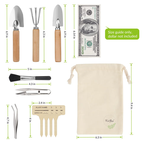 KIIZYS transplanter for easy pot-to-pot herb and succulent shifts
