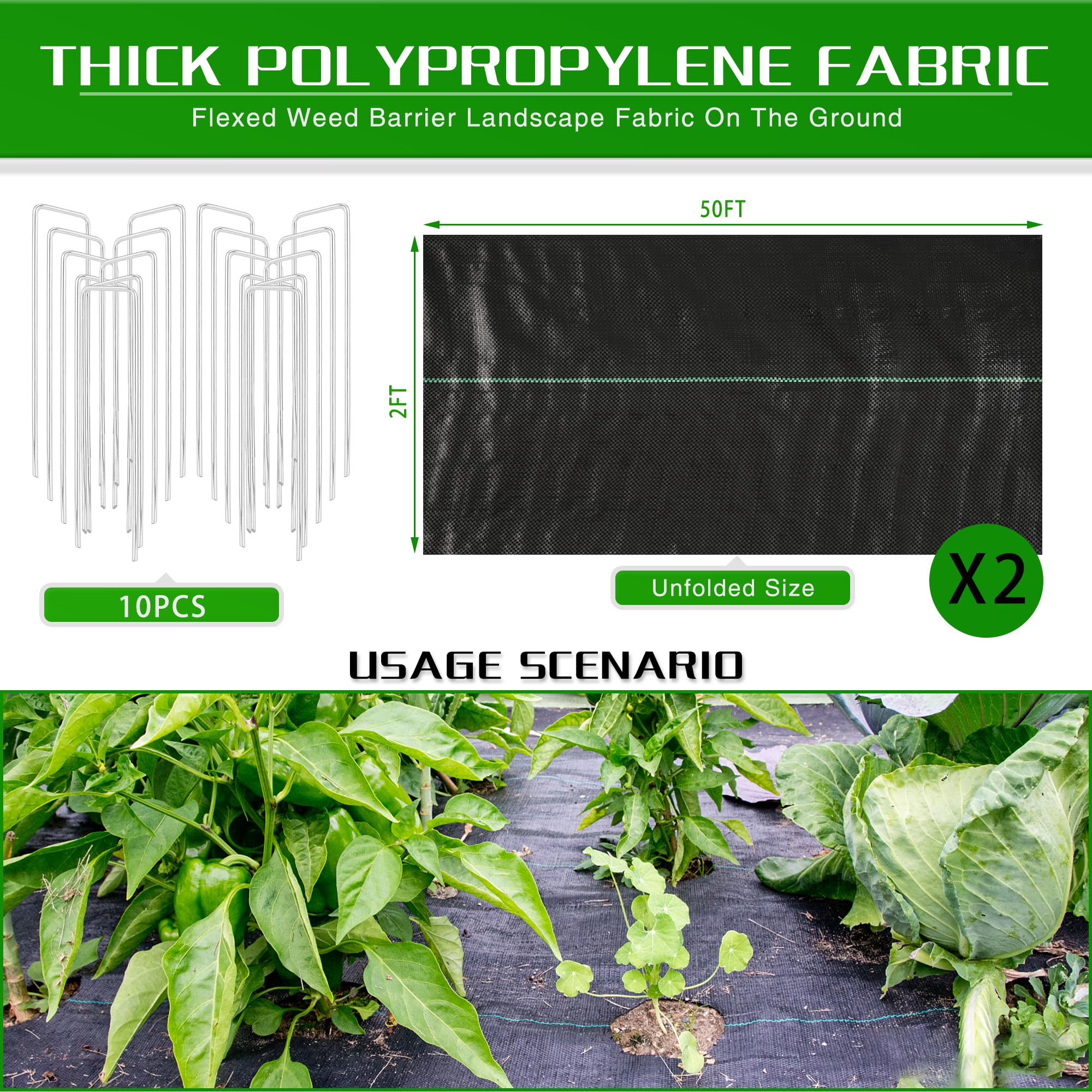 Kijamilee weed barrier roll packaged for transport and storage