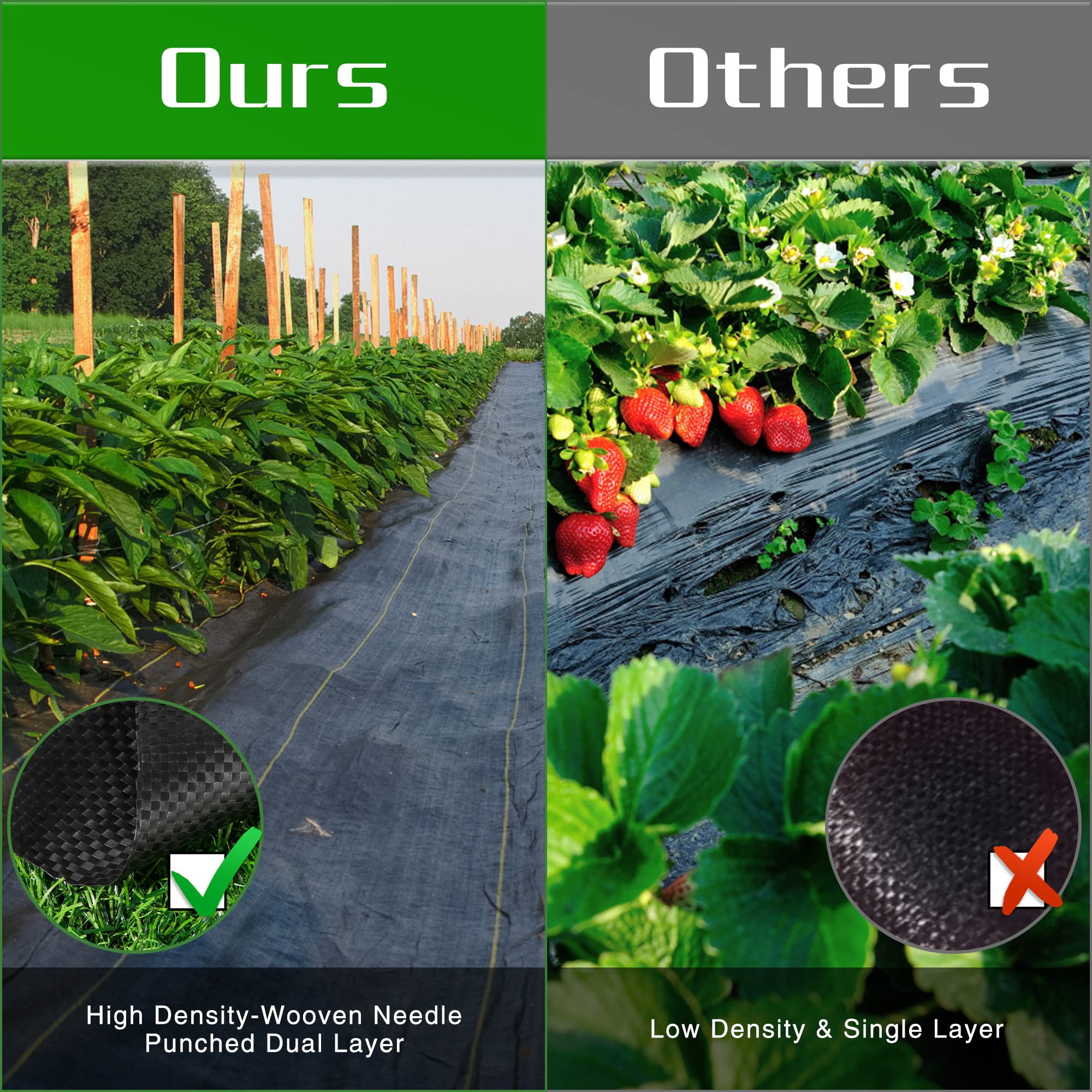 Kijamilee wide and narrow application visuals illustrate versatile uses in beds and paths.