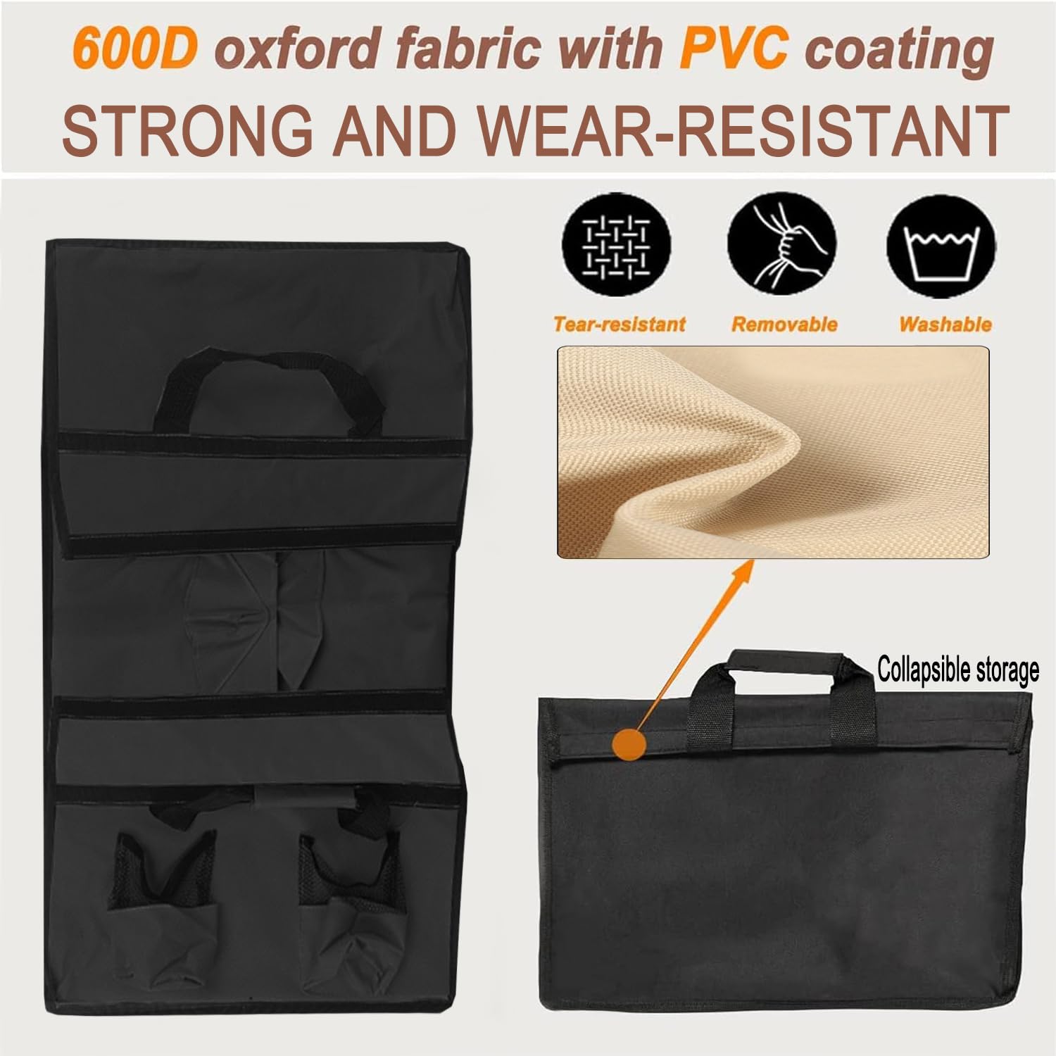 KIKIIKE camping cart liner durable Oxford cloth withstands daily use