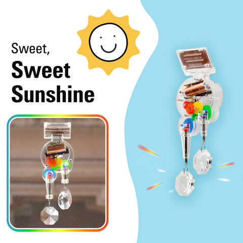 Kikkerland Window Attachment uses a suction cup for easy placement.