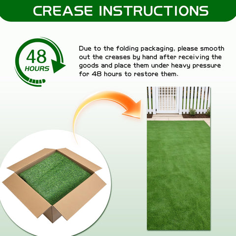 KILCLER artificial grass rug suitable for indoor and outdoor use