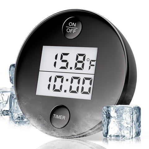 KILEEP 2-in-1 cold plunge thermometer display shows real-time temperature at a glance.