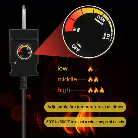 KILILIUN stainless steel heating element resists wear for durable use
